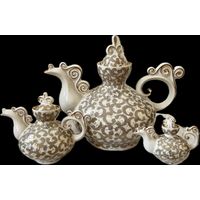 Набор из трех чайников Минск МФФЗ авт Богданов. БССР