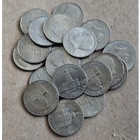 50 центов (халф) 1976 Р США 200 лет независимости. Ролл 20 монет