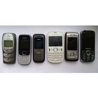 Мобильные телефоны Nokia.Всего 6 штук