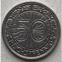 Германия 50 рейхспфеннигов 1929 г. A. Берлин