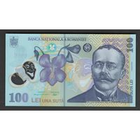 Румыния 100 лей образца 2018 года (2019). Тип Р-121. Состояние UNC!
