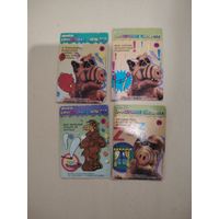 Вкладыши, карточки ALF сумасбродные советы