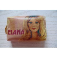 Мыло косметическое времен СССР. Elana, 100 г, производство ГДР, фабрика Riesa.
