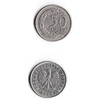 50 грошей Польша 2009 года