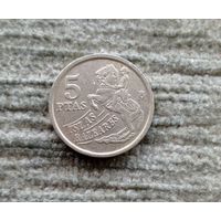 Werty71 Испания 5 песет 1997 Балеарские острова Всадник