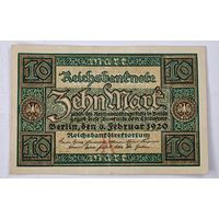 1920 год  Германия 10