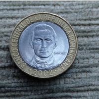 Werty71 Доминиканская Республика 5 песо 2002