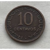 Мозамбик Португальская колония 10 сентаво 1936 - нечастая, один год чекана!