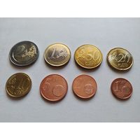Эстония набор монет евро (8 штук), 2011) [UNC] из стартового пакета