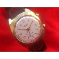 Часы ПОЛЕТ 2612 СИГНАЛ с БУДИЛЬНИКОМ из СССР 1980-х , ПОЗОЛОТА