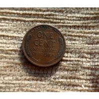 Werty71 США 1 цент 1919 пшеничный