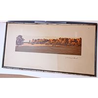 Линогравюра " Вечер". Г.Лозовой. 1963 год. Все лоты с 1 рубля!