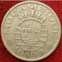 10 эскудо 1970 Мозамбик