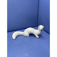 Статуэтка фарфоровая Ласка горностай, хорек СССР