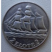 2 злотых 1936, Польша.(1)