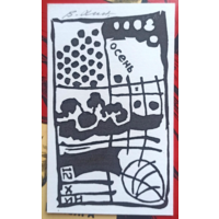 Владимир Хин. Линогравюра, гравюра, открытка. Осень 12