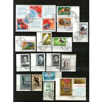 СССР.Сборный лот гашеных марок 1968 года.КРАСИВАЯ СЕРИЯ ЗАПОВЕДНИКИ (УГЛОВЫЕ МАРКИ ИЗ ЛИСТА!).