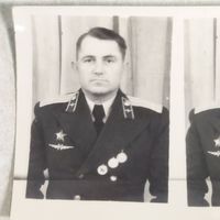 Фотография. Майор инженерно-технической службы ВВС СССР. Награды, знак ИТС ВВС СССР образца 1949 г.