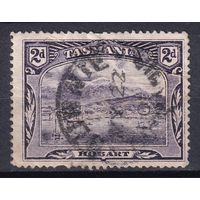 31.Aust. Великобритания. Австралийские штаты. Тасмания. Хобарт. 1899/00 гг. 2d. Mi.#63.