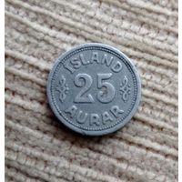 Werty71 Исландия 25 эйре 1942