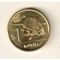 Уругвай 1 песо 2012