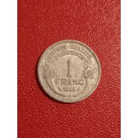 Франция, 1 франк 1948г.