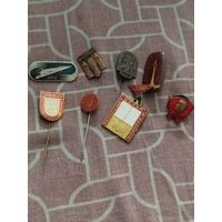 Значки тяжёлые,с рубля