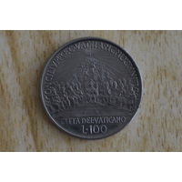 Ватикан 100 лир 1962