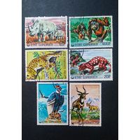 Фауна \40фа\ Коморы. Коморские острова 1976 Фауна. Исчезающие виды