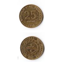 25 сентимо Филиппины 1998 года