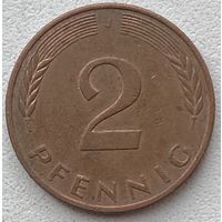 Германия 2 пфеннига 1981 г. J