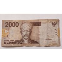 Индонезия 2000 рупий 2016 г.