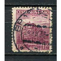 Первая Чехословацкая республика - 1936 - Архитектура 1,20Кс - [Mi.351] - 1 марка. Гашеная.  (Лот 38HF)-T41P10