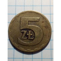 5 злотых Польша 1976 год