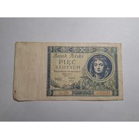 Польша 5 злотых 1930 с 1 копейки!