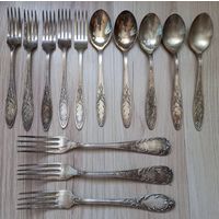 Мельхиор СССР 13 штук.МНЦ и Кольчугино