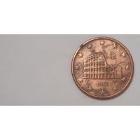 Италия 2002 5 евроцентов