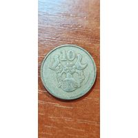 Кипр 10 цент 1983
