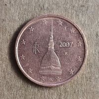 Италия 2 евроцента, 2007 г., KM# 211