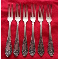 Мельхиор СССР.МНЦ. Набор столовых вилок