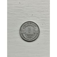 1 франк Франция 1947 год.