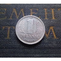1 пфенниг 1983 (A) Германия ГДР #06 XF