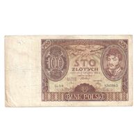 100 злотых 1934 г. Довоенная Польша
