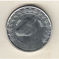Алжир 1/2 динар 1992