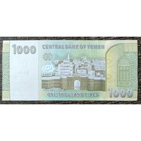 1000 риалов 2017 года - Йемен - UNC