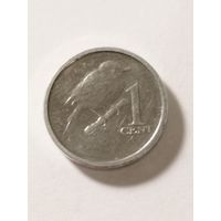 Острова Кука 1 цент 2017