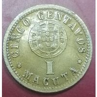 А4.10 Ангола 1 макута 1927