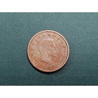 2 евроцента Люксембург.