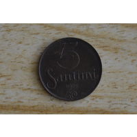 Латвия 5 сантимов 1922