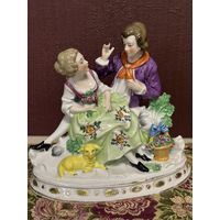 Старинная статуэтка, клеймо, Европа, много лотов с рубля